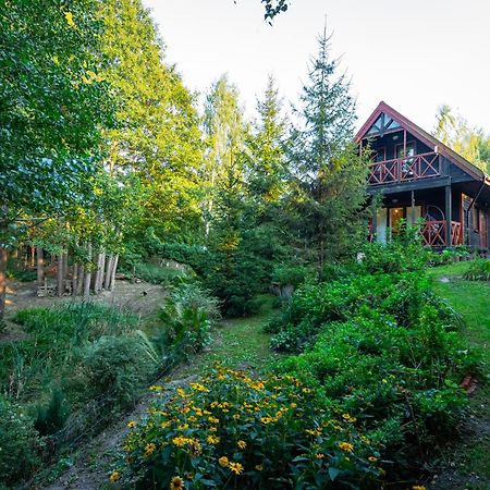 Garden House nad jeziorem Szelment Przejma Wielka Buitenkant foto
