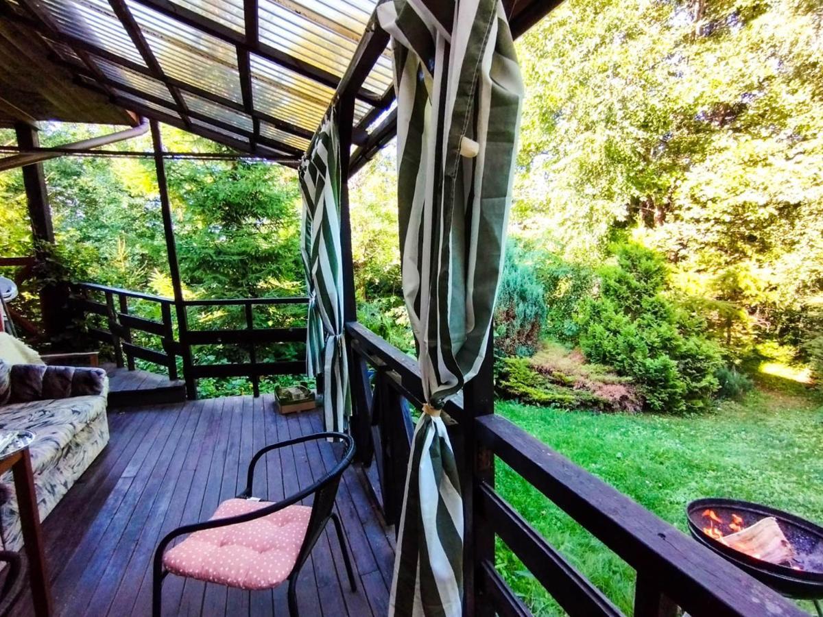 Garden House nad jeziorem Szelment Przejma Wielka Buitenkant foto