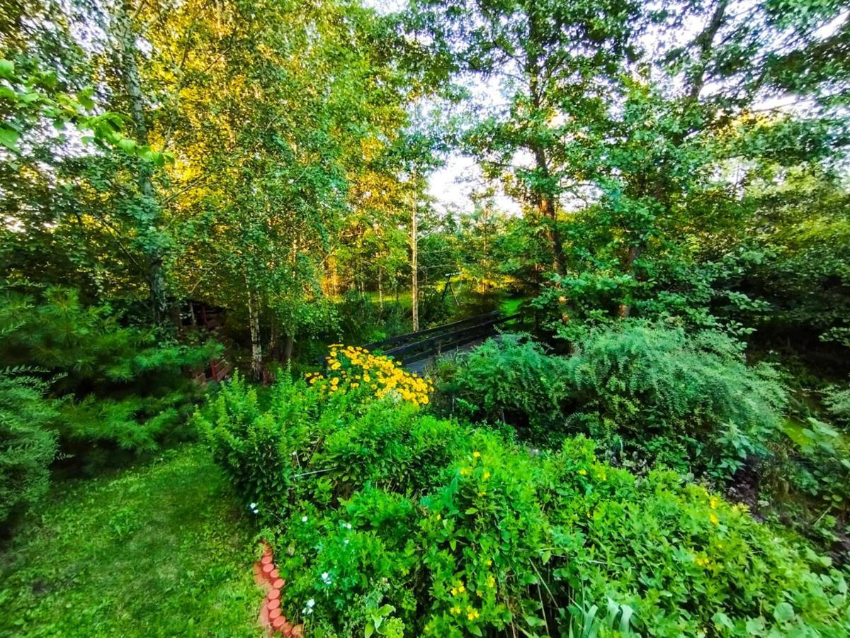 Garden House nad jeziorem Szelment Przejma Wielka Buitenkant foto