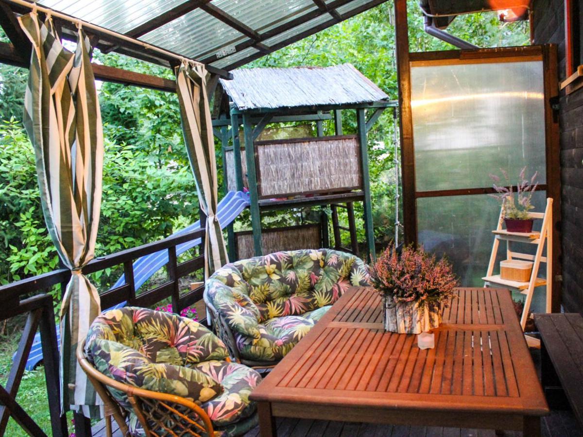 Garden House nad jeziorem Szelment Przejma Wielka Buitenkant foto
