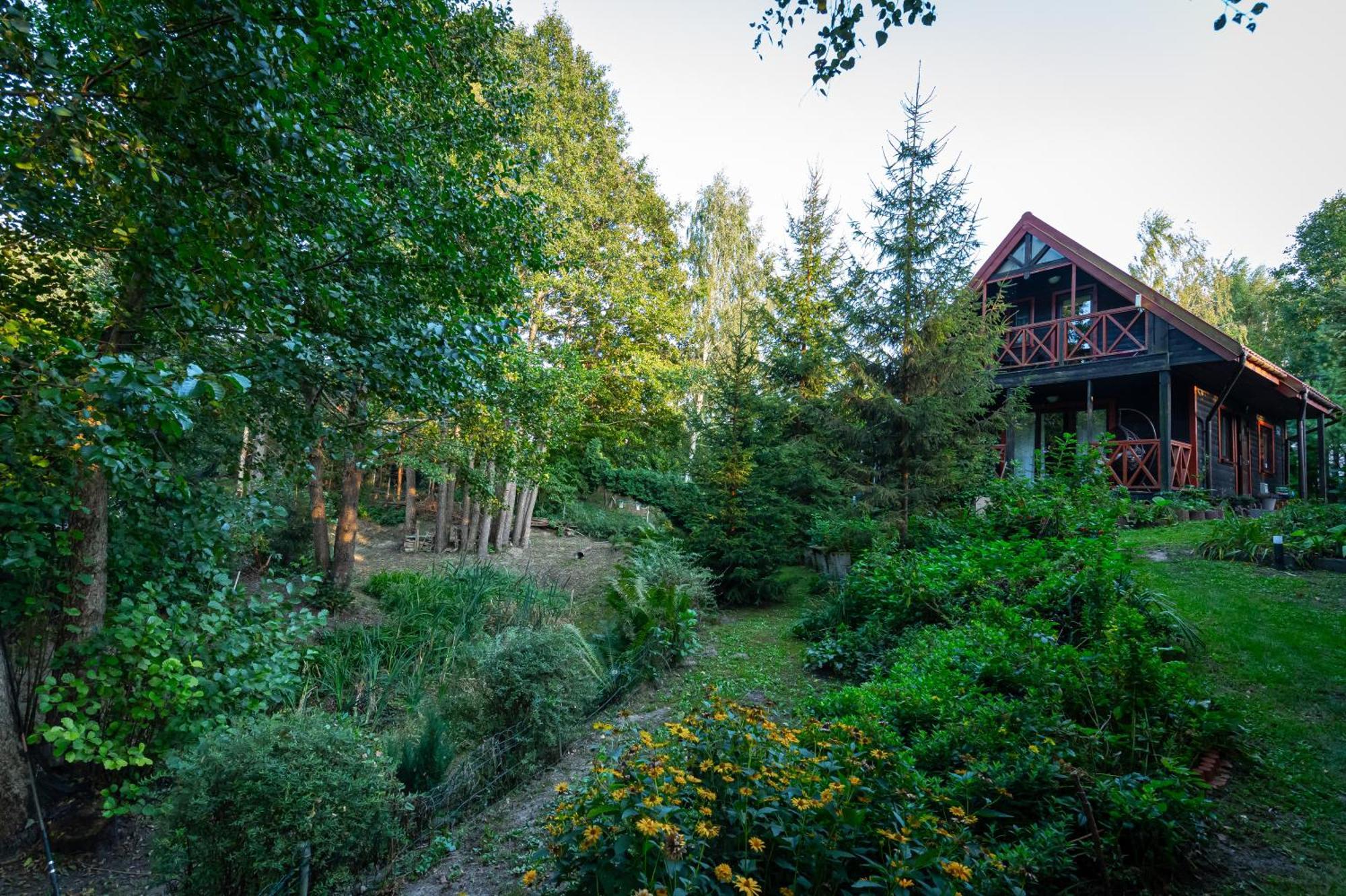 Garden House nad jeziorem Szelment Przejma Wielka Buitenkant foto