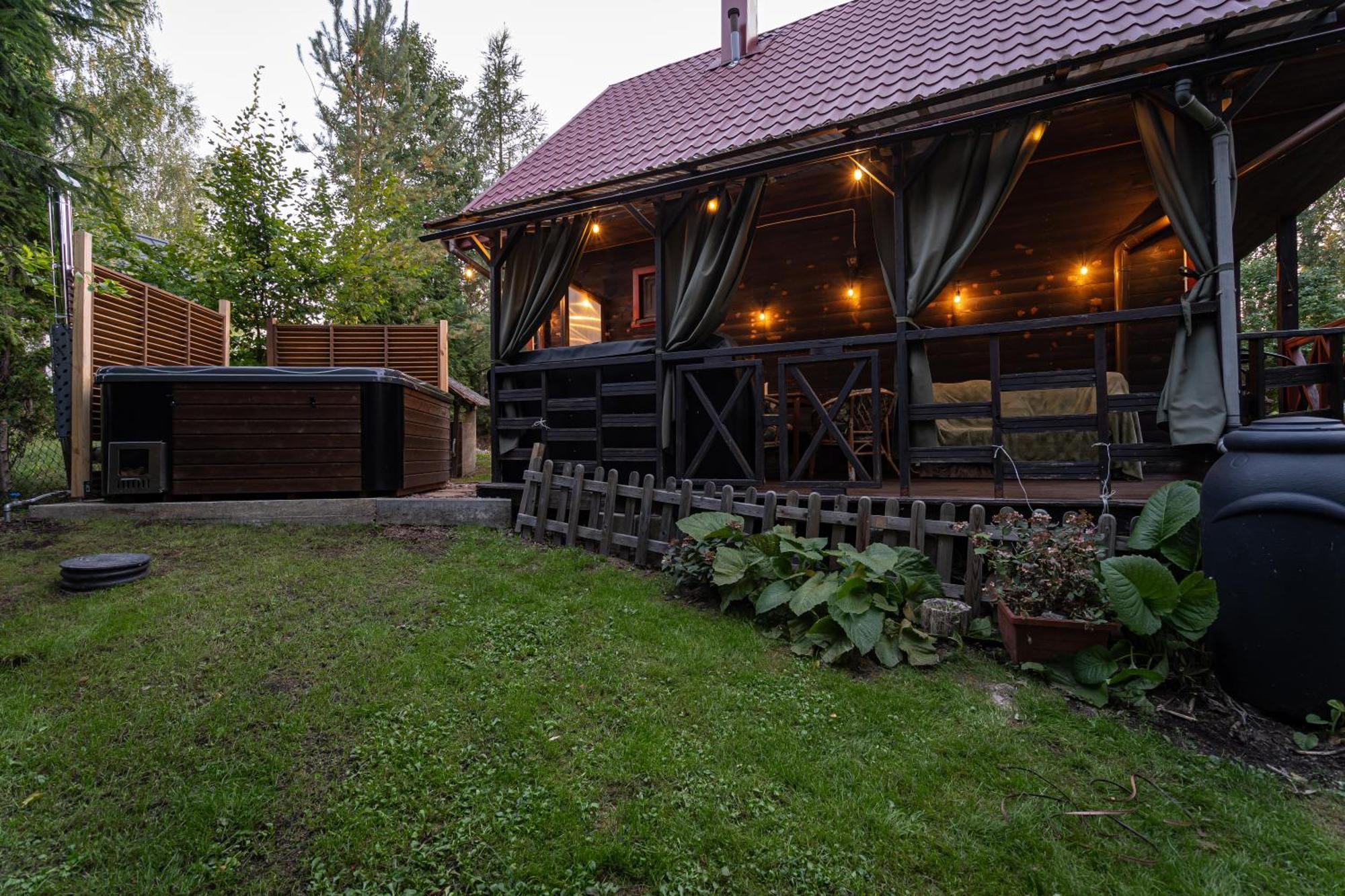 Garden House nad jeziorem Szelment Przejma Wielka Buitenkant foto