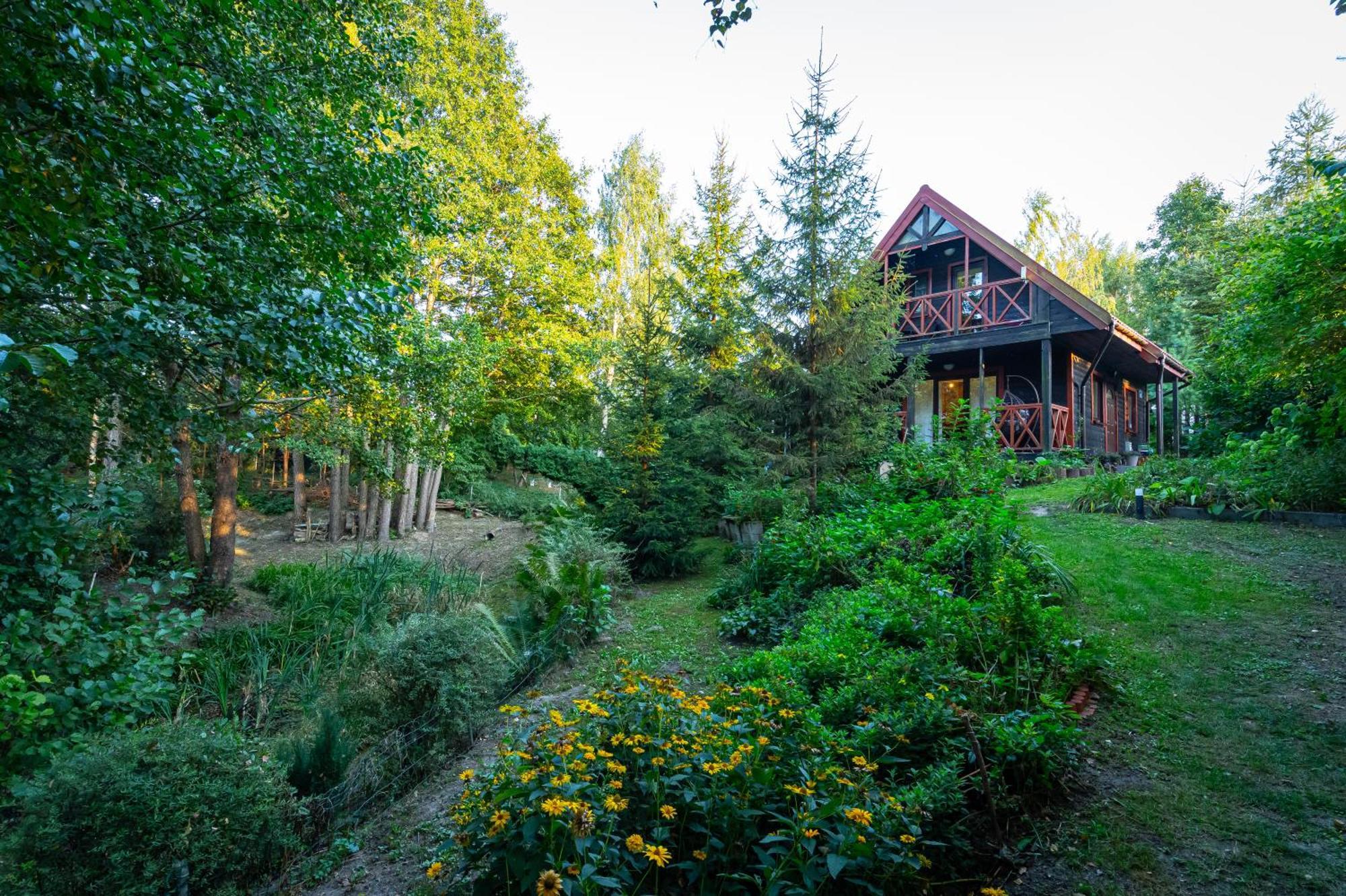 Garden House nad jeziorem Szelment Przejma Wielka Buitenkant foto