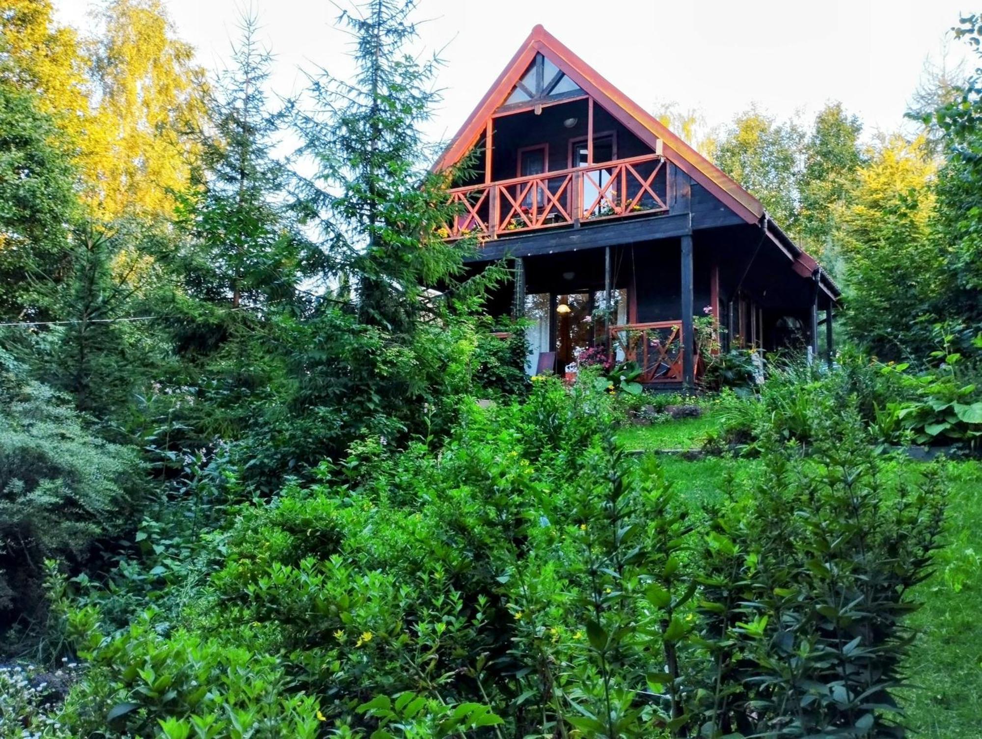 Garden House nad jeziorem Szelment Przejma Wielka Buitenkant foto
